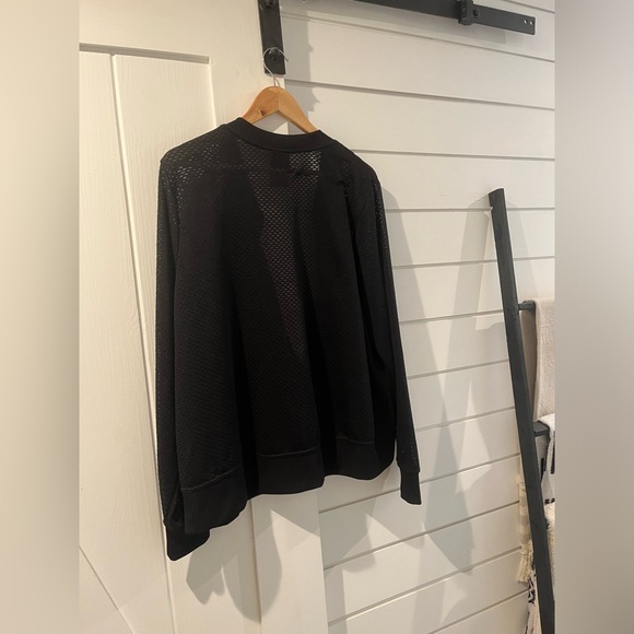 Nadia Aboulhosn X Love & Legend for Addition Elle Mesh Bomber Jacket - Picture 4 of 5